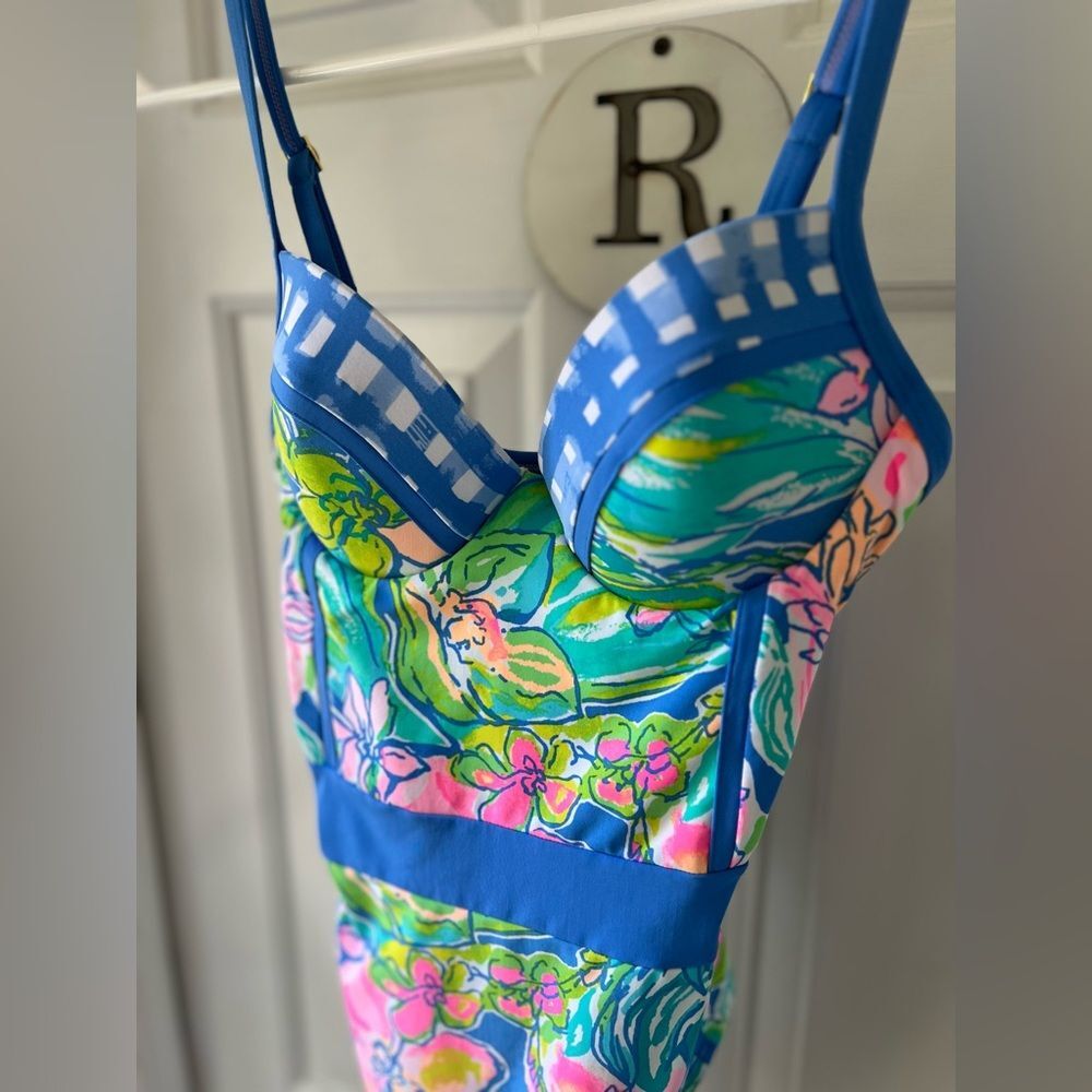 Lilly Pulitzer Surf Gypsea Palma Swimsuit Size 0 - Picture 3 of 8